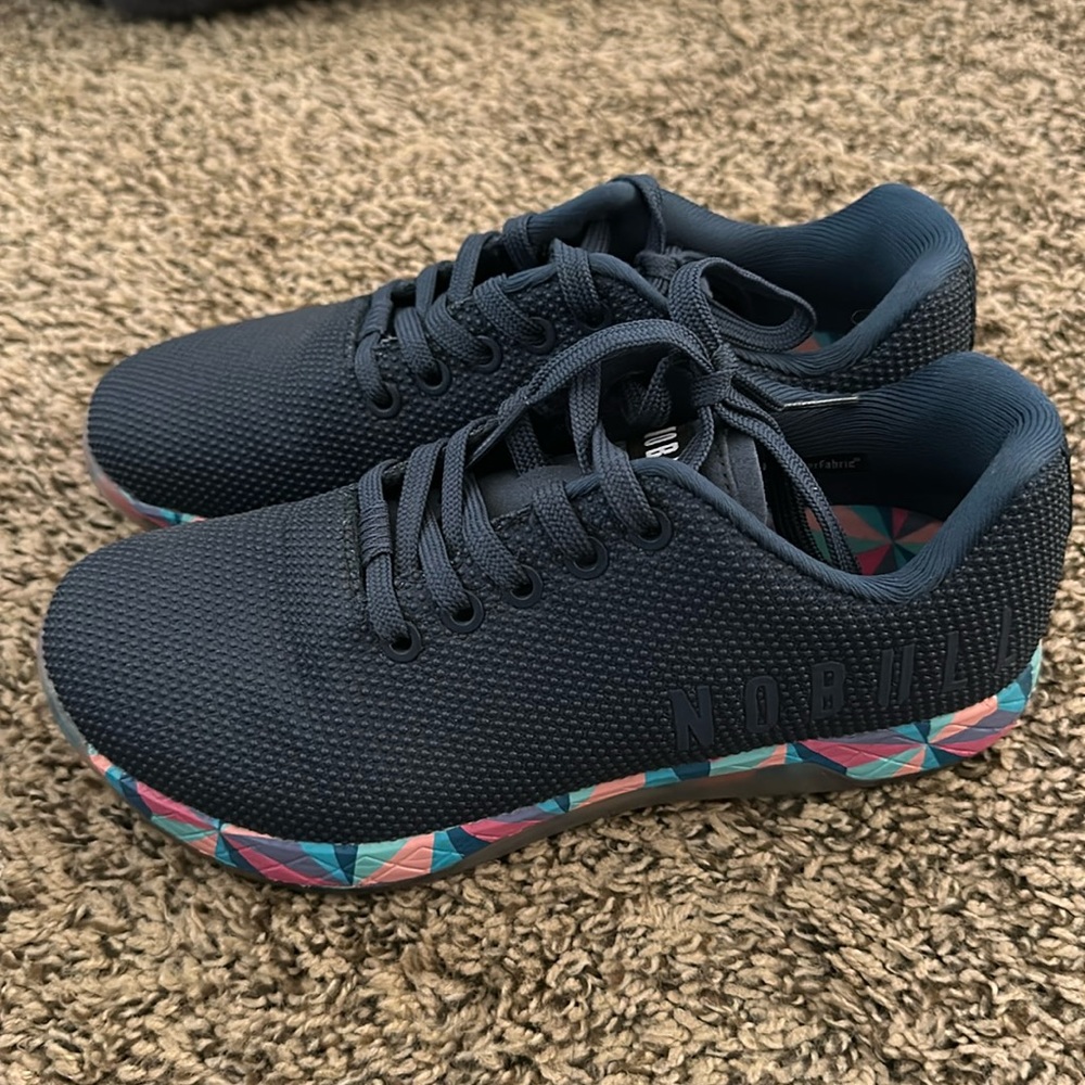 No bull navy blue trainers, 7